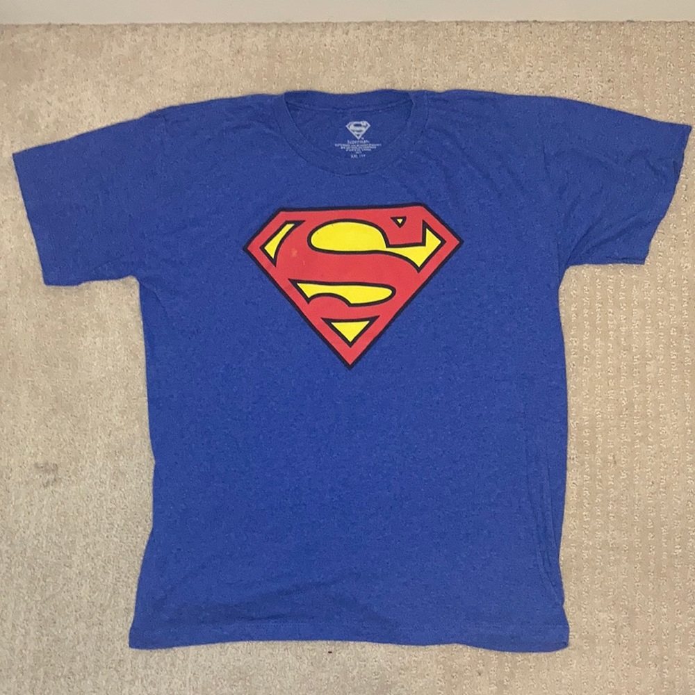 Teen Superman T-shirt size XXL